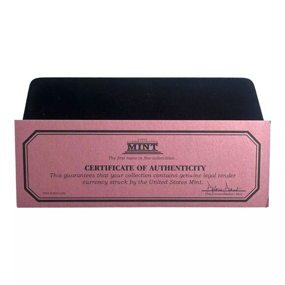 First Commemorative Mint Bicentennial Eisenhower Dollar 3 pc Coin Set - Picture 5 of 5